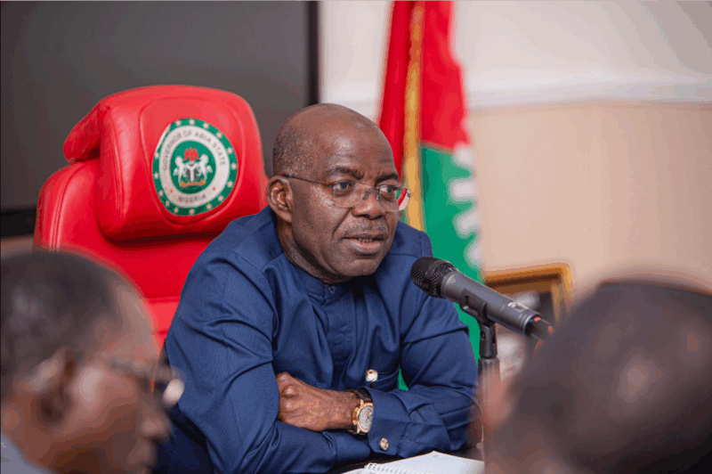 Furious Gov Otti reacts to reported missing N54bn from Abia treasury