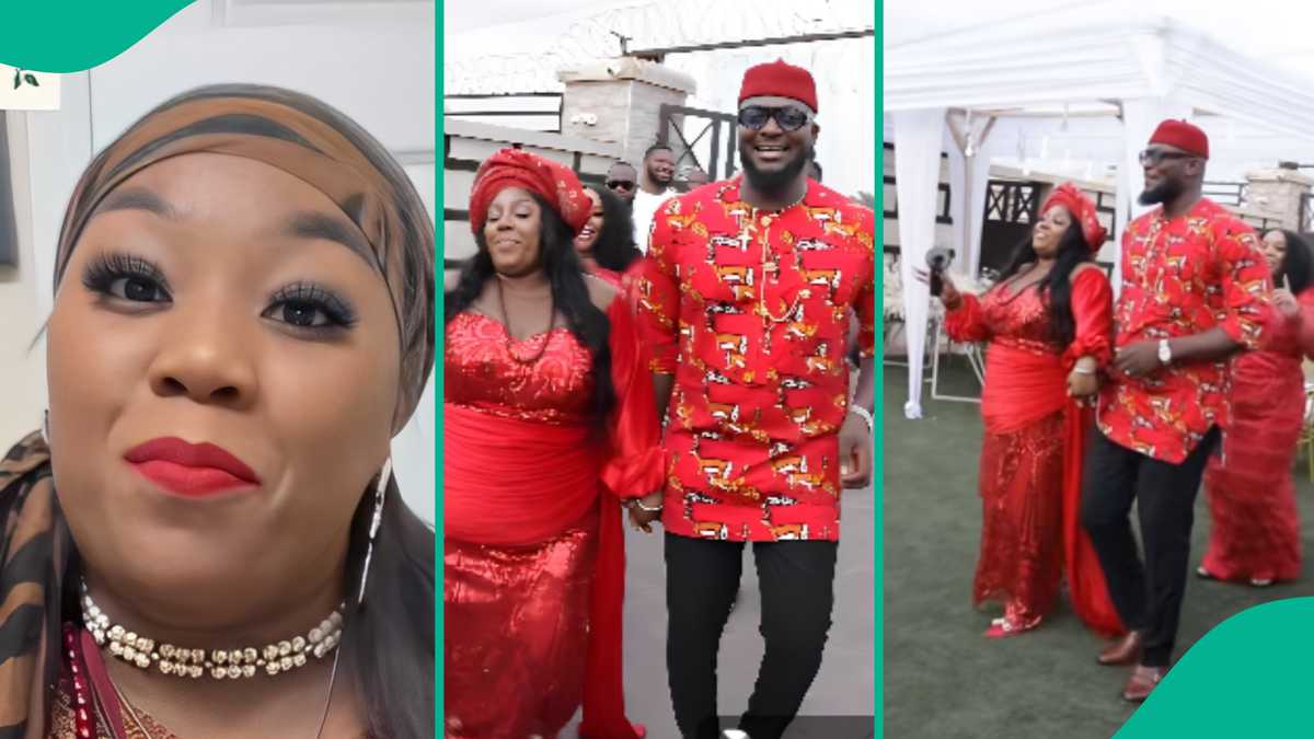 American Woman Who Fell in Love With Nigerian Man Proudly Waves Country’s Flag Ahead of Wedding