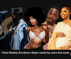 Pulse Weekly Rundown: Toke Makinwa welcomes baby, other major celebrity news this week