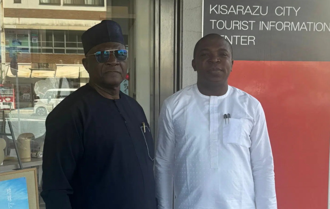Tinubu’s aides visit Japanese city recently designated as hometown for Nigerians