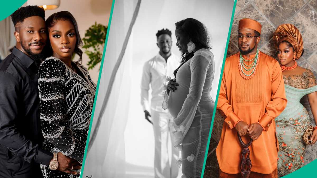 Fashion Designer, Prudent, Peter Okopi Expecting First Child, Share Plush Pregnancy Shoot, Video