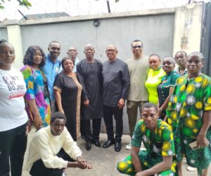 Peter Obi visits Peter Rufai’s family as NFF reaffirms support for football legends