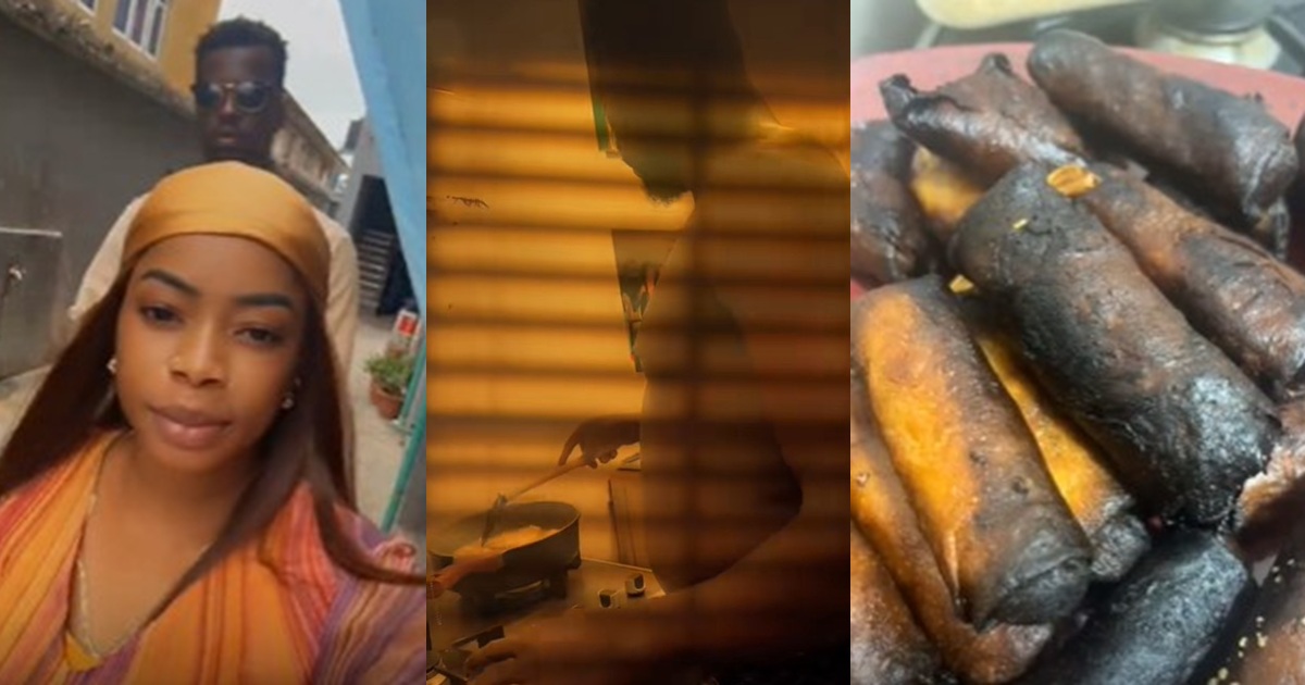 Nigerian woman reveals the mouthwatering samosa her husband made for her as an evening snack (VIDEO)