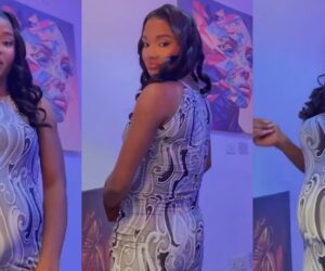 Woman humorously shares her disappointment after thinking pregnancy would give her a big backside (WATCH)