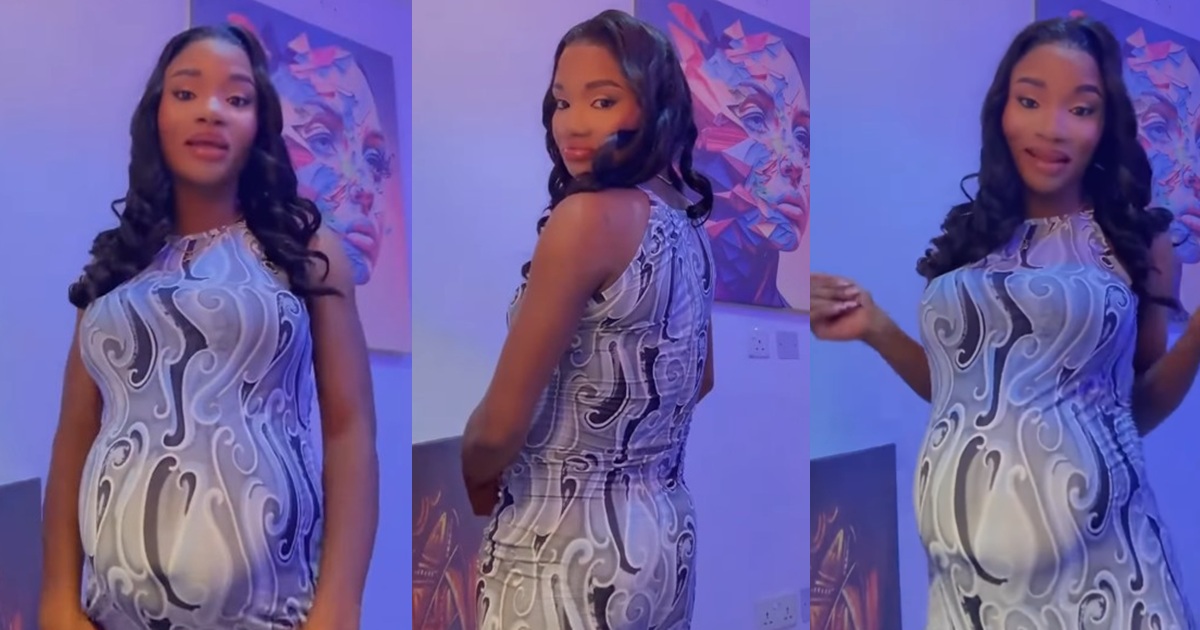 Woman humorously shares her disappointment after thinking pregnancy would give her a big backside (WATCH)