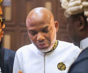 Furious Nnamdi Kanu petitions NBA to sanction judges for 'miscarriage of justice'