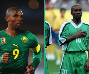 Samuel Eto’o Mentions Okocha, 2 Other Super Eagles Legends Among Greatest African Players