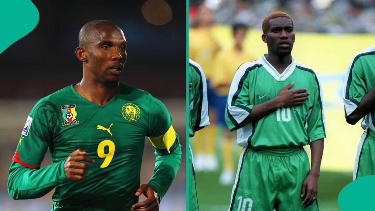 Samuel Eto’o Mentions Okocha, 2 Other Super Eagles Legends Among Greatest African Players