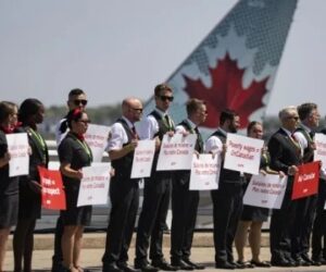 Air Canada halts operations as cabin crew begins strike