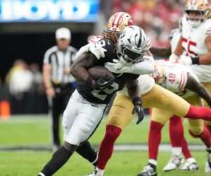 Raiders’ Ashton Jeanty, ‘tough as hell,’ impresses vs. 49ers