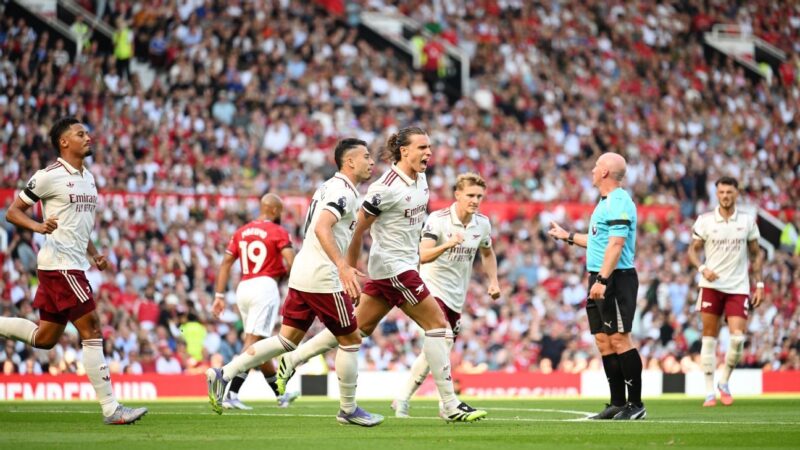 Arsenal ‘still not happy’ after big Manchester United win – Arteta