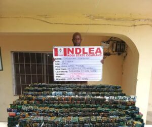 NDLEA arrests drug Kingpin after 3-year manhunt, intercepts N7.8bn opioids in Rivers