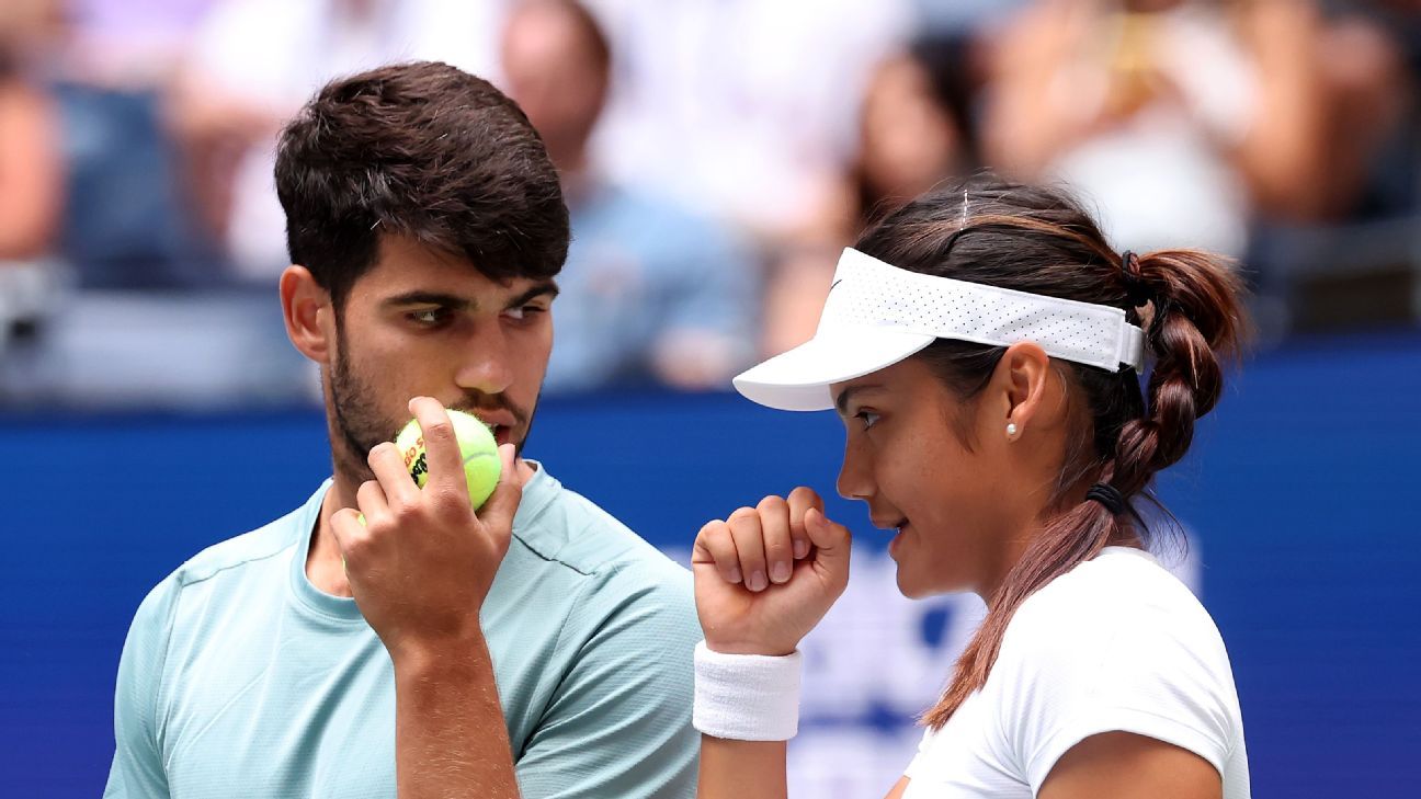 Alcaraz, Raducanu fall to Draper, Pegula in US Open doubles