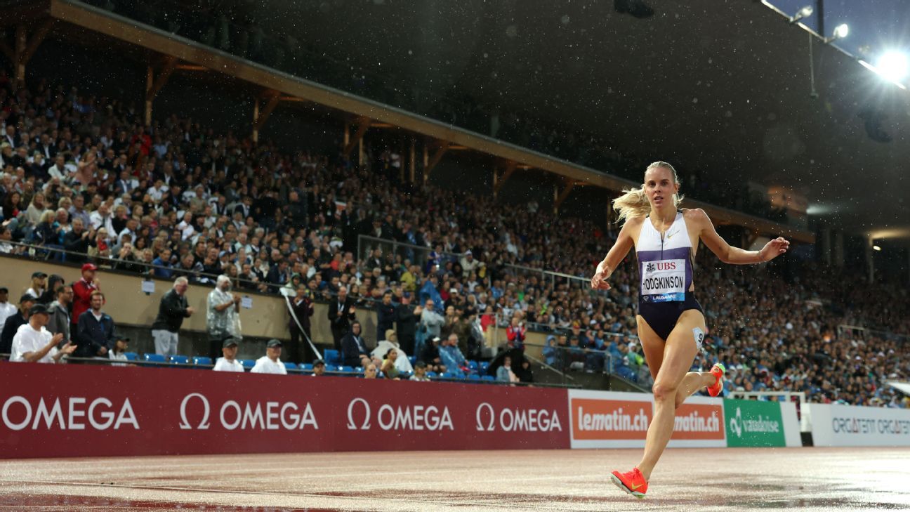 Keely Hodgkinson in dominant 800m win at Lausanne Diamond League