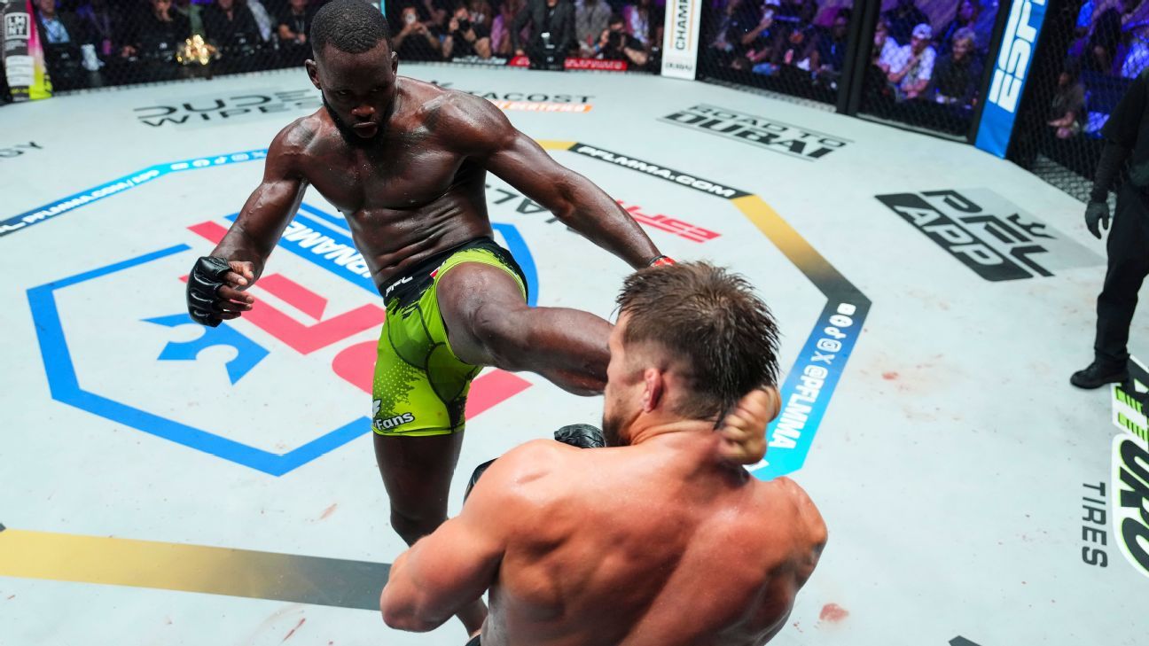 Like brother Leon, Edwards lands head-kick KO to win PFL title