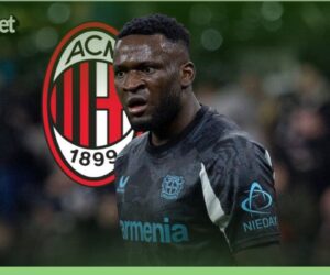 Ac Milan drop Boniface after failed medical, turn to Danish striker