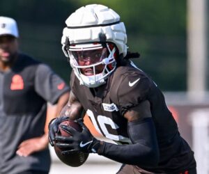 Veteran WR Diontae Johnson released as Browns set 53-man roster
