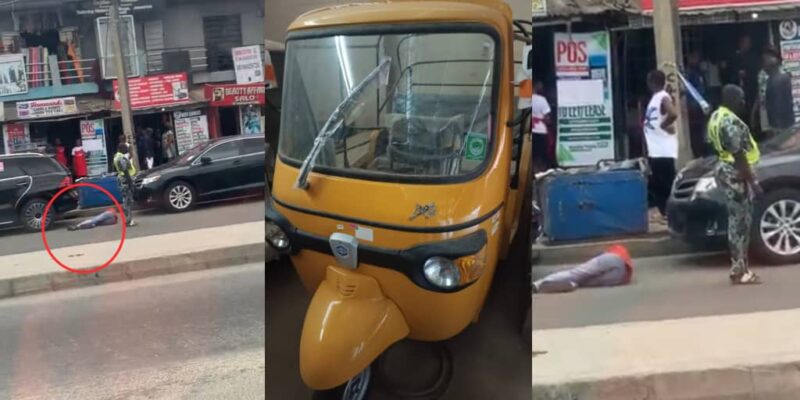 Tricycle rider left in coma after assault by task force official over ₦200