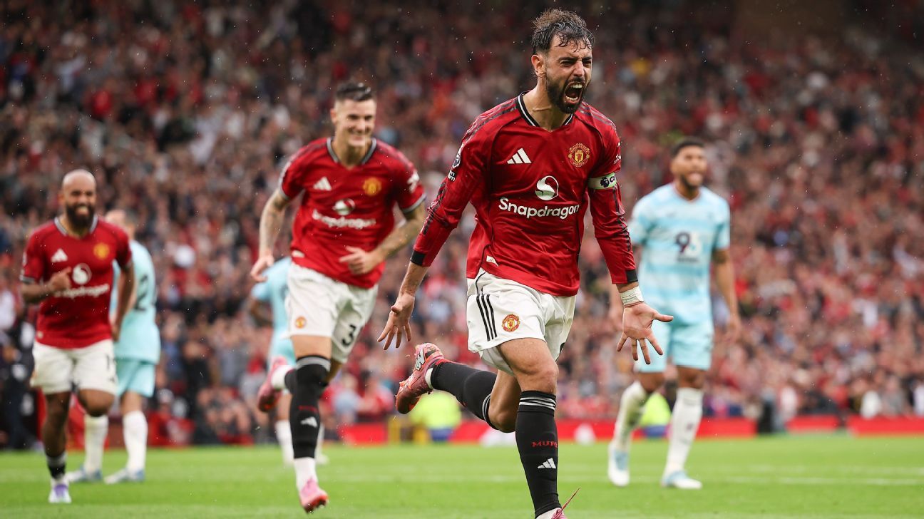 Premier League updates: Man United-Burnley, Tottenham-Bournemouth