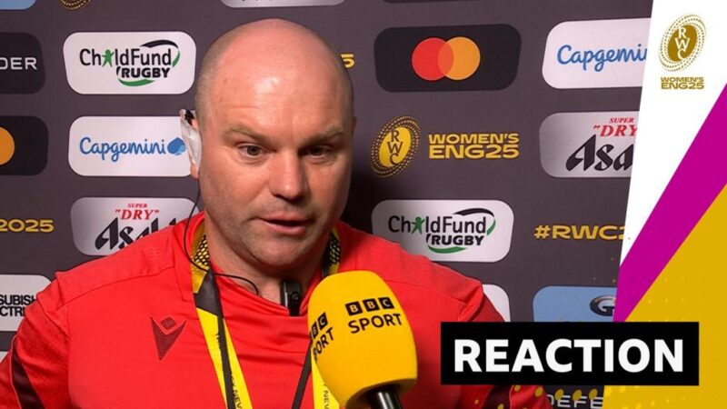 Women’s Rugby World Cup: Wales coach Sean Lynn after Scotland defeat