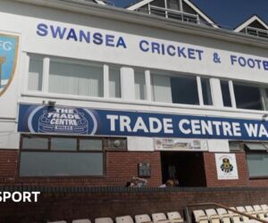 Swansea ‘old lady’ St Helen’s bids farewell to cricket