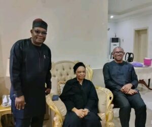 Peter Obi Pays Condolence Visit to Family of Late Chief Audu Ogbeh