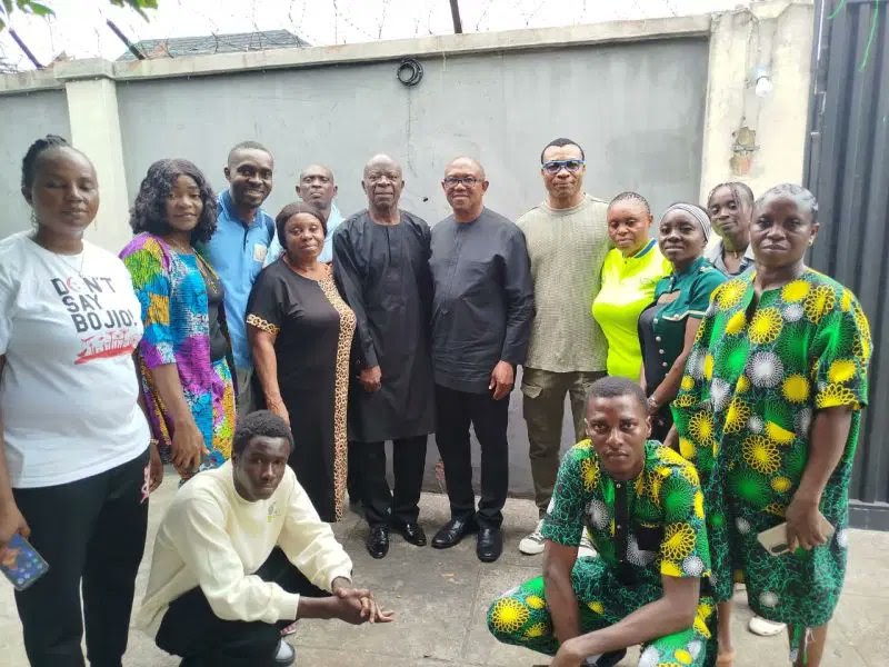 Peter Obi Visits Late Peter Rufai’s Family