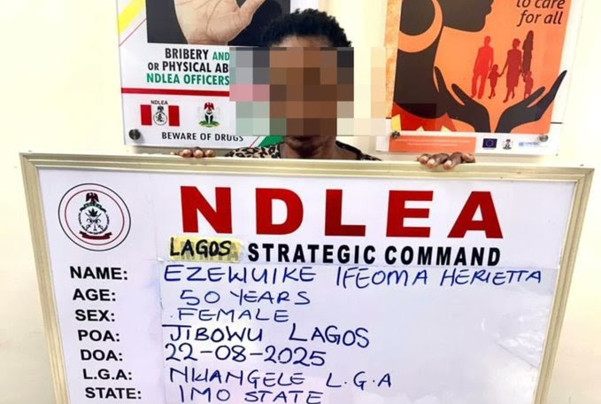 NDLEA Arrests Widow Using Fake Pregnancy to Smuggle Cocaine