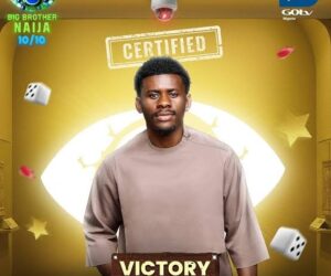 Victory Evicted from BBNaija Season 10 House