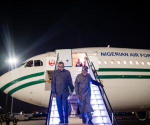 ‎Tinubu Arrives In Brazil For State Visit