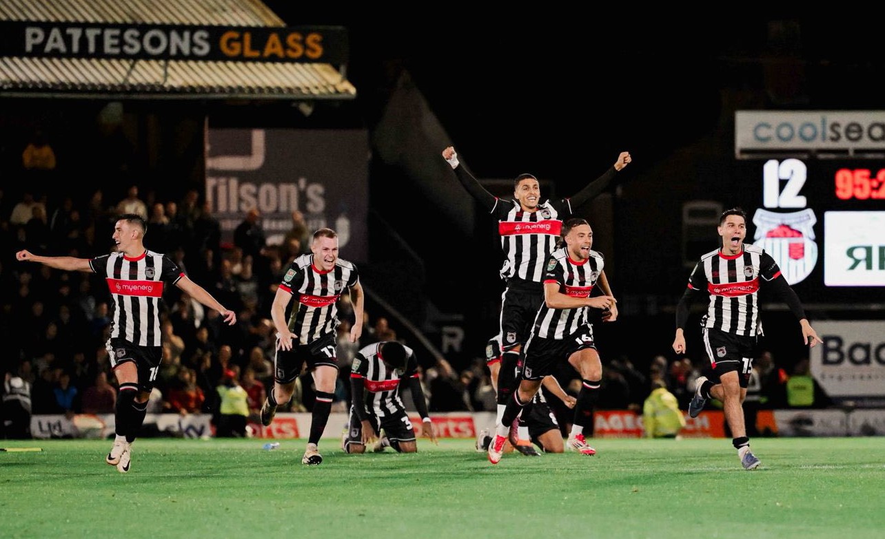 Fourth Division Club Grimsby Knock Man United Out Of Carabao Cup