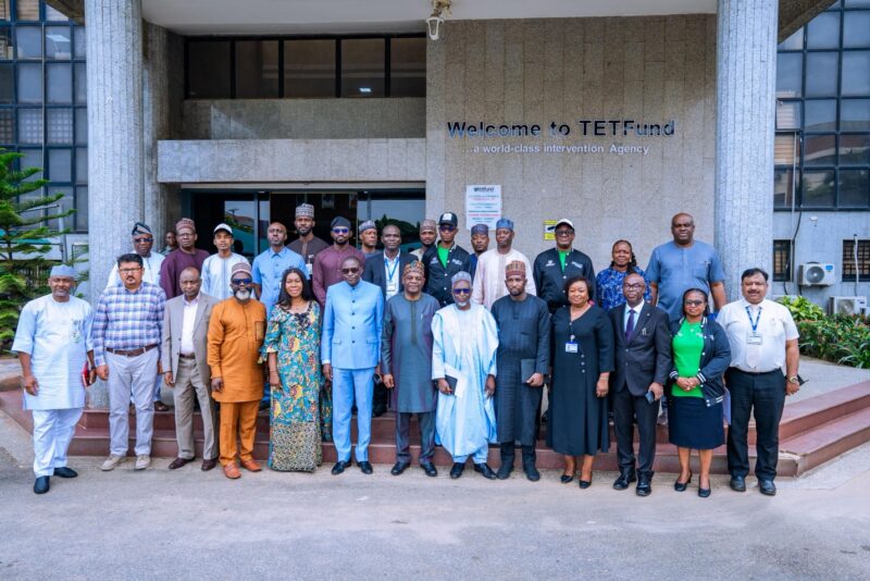 Nile University of Nigeria’s Management Team Pays Courtesy Call on TETFund – Daily Trust