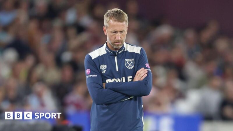West Ham: Is Graham Potter under pressure at Hammers after poor start?