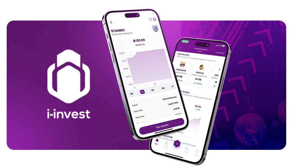 ​​Start investing in Nigerian stocks today with just ₦100 on i-invest