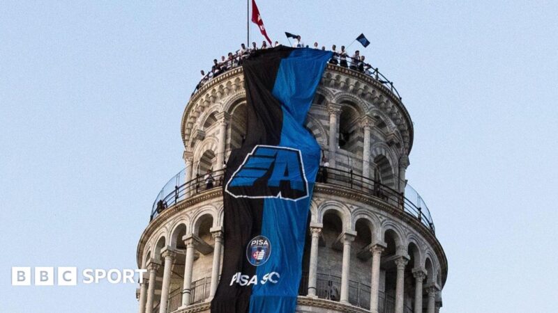 Pisa preparing for Serie A return after three-decade absence