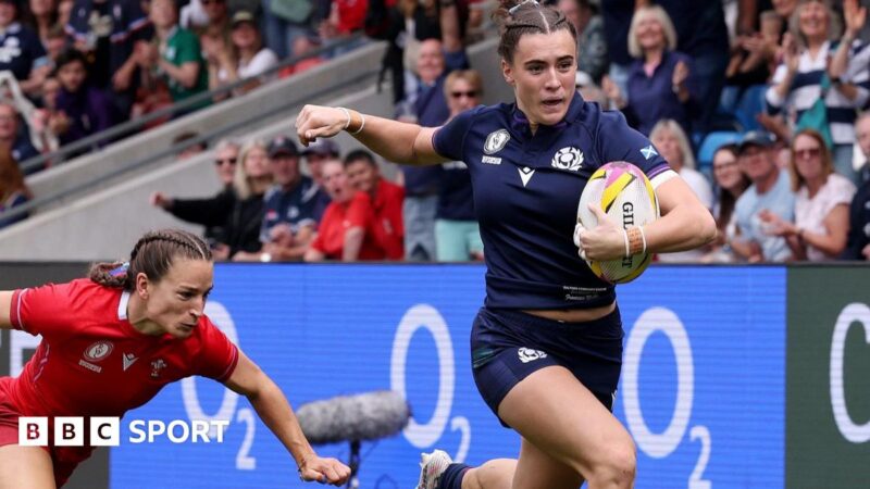 Women’s Rugby World Cup 2025: Scotland stun Wales in six-try show of solidarity