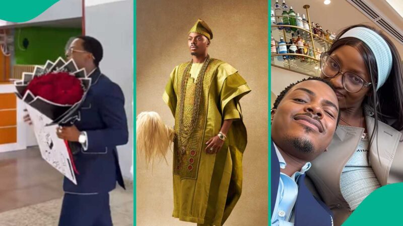 Enioluwa Takes After Priscilla Ojo, Welcomes Tanzanian Girlfriend as He Treats Her Lavishly