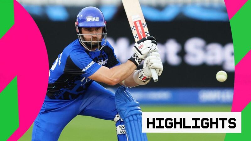 The Hundred 2025 Highlights: London Spirit v Southern Brave Men