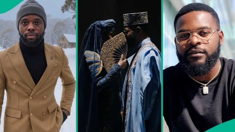 Man Speaks about Falz’ Partner as Pre-wedding Photos Break Internet