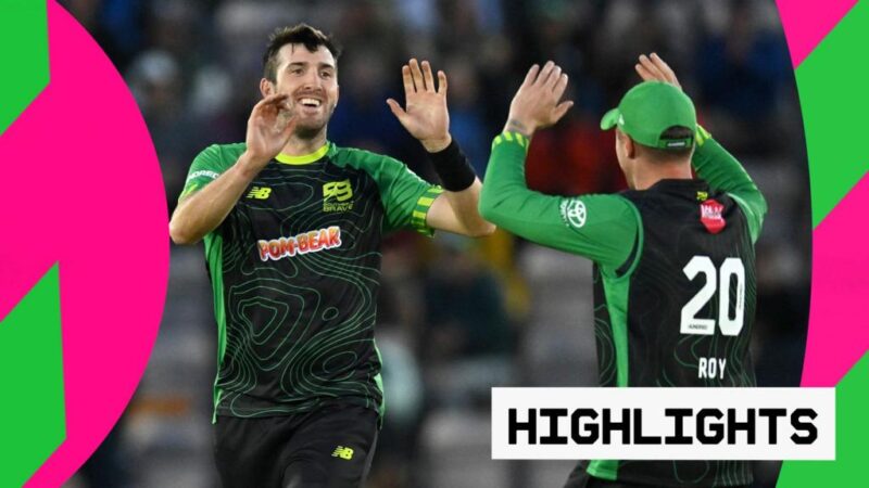 The Hundred 2025: Southern Brave v Welsh Fire: Highlights