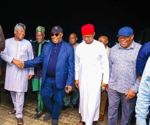 Akpabio returns to Abuja after London trip, dispels health rumours