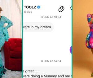 Toke Makinwa Releases Chat With Toolz, Shares How Media Personality’s Dream About Her Came to Pass