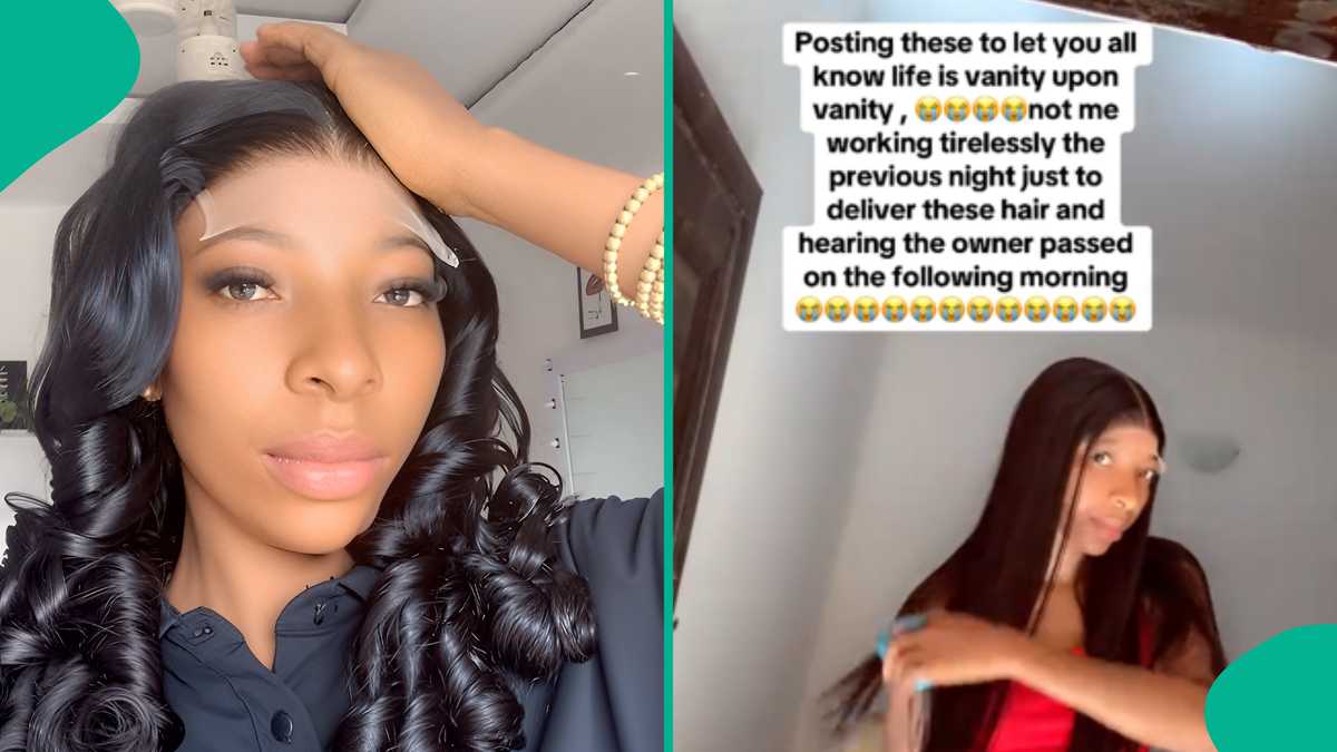 Hair Vendor Sad as Mum Who Ordered Hair for Her Child Dedication Passes away before She Delivered it