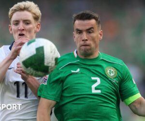 Republic of Ireland: Seamus Coleman not in Heimir Hallgrimsson squad