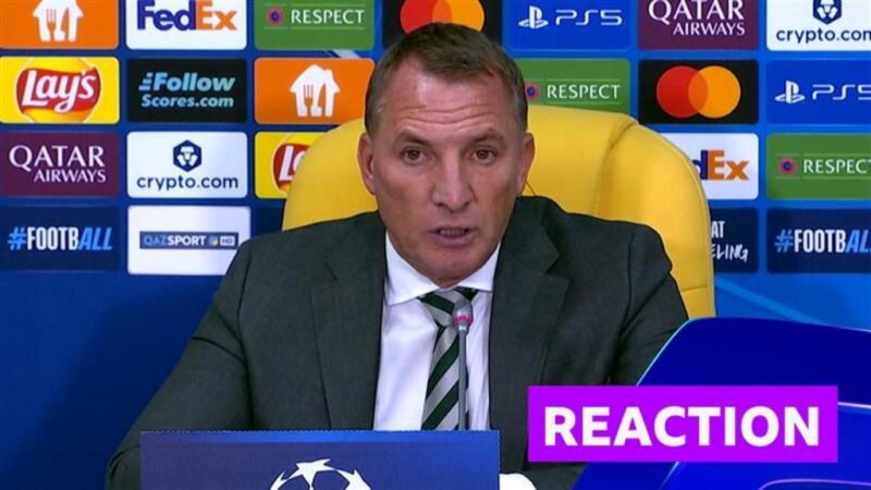 'We have to look at where we're at as a club' – Celtic boss Rodgers