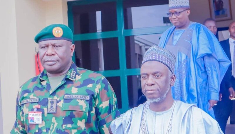Katsina Governor, Army Chief unite against bandits
