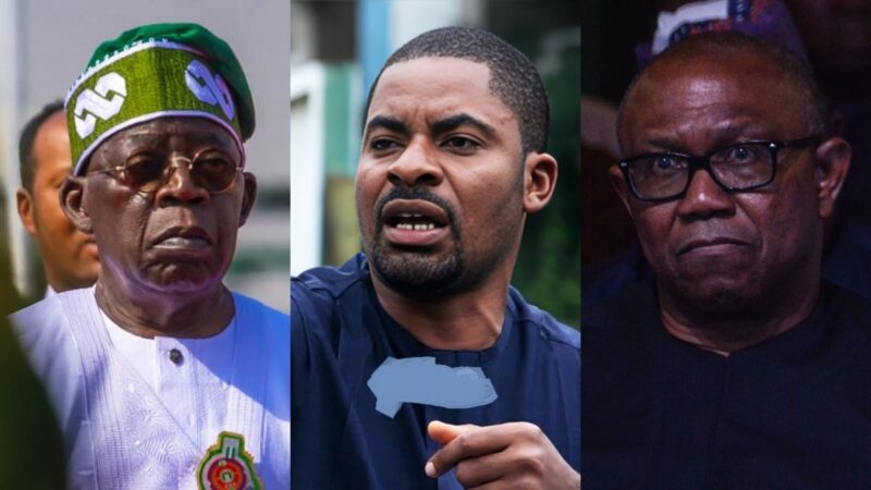 VIDEO: 'I’ll back Tinubu over Obi in 2027' – Deji Adeyanju gives reason