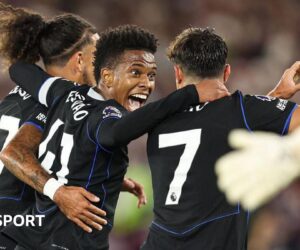 West Ham 1-5 Chelsea: Teenager Estevao Willian shows promise in Cole Palmer absence