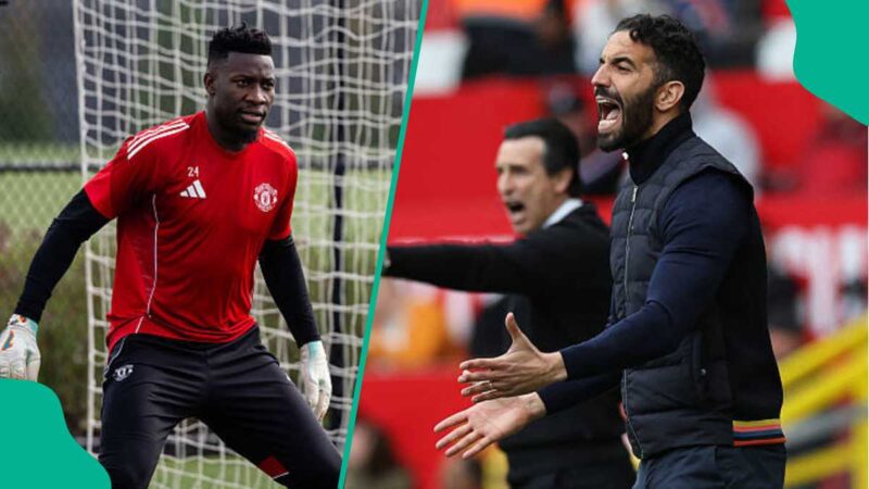 Reuben Amorim Issues Warning to Andre Onana After Goalkeeper Was Dropped Versus Arsenal