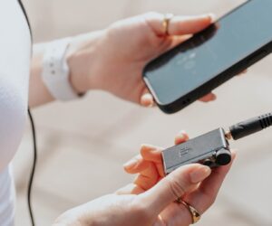 This teeny tiny headphone DAC adds hi-res wireless tech to any wired headphones, so you can go audiophile anywhere